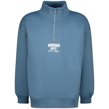 Aw24kbn34014basic half ziplake bluefront