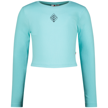 Aw24kgn30003g basic crop rib longsleeveartic bluefront