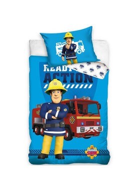 Brandweerman sam baby dekbedovertrek ready for act