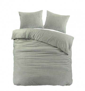 Brienz flanel green   top double view