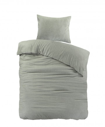 Brienz flanel green   top single view