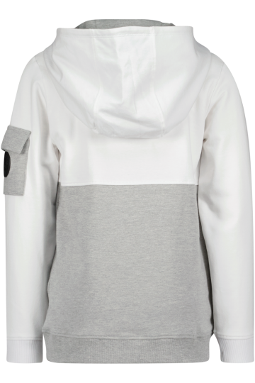 Evert white grey melange 2