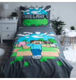 Minecraft dekbedovertrek adventure eenpersoons 140 1