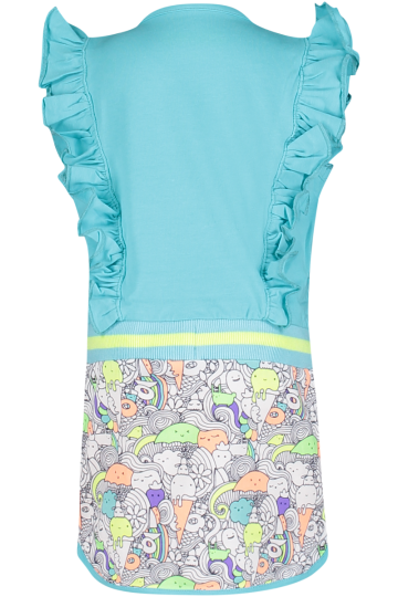 Olly turquoise aop 2