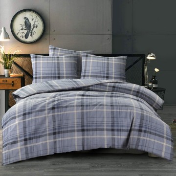 Solden flanel blue   room view