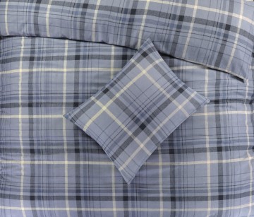 Solden flanel blue   zoom view 2