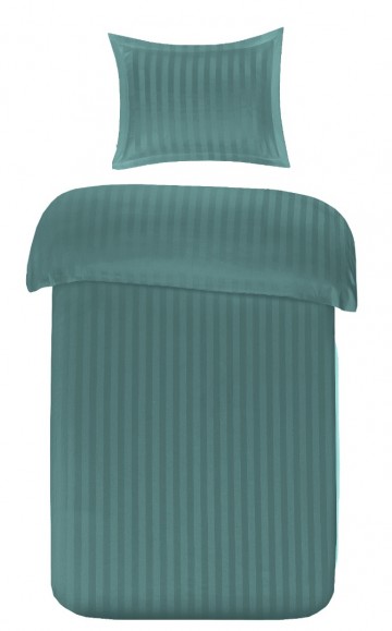 Uni satin groen single top view