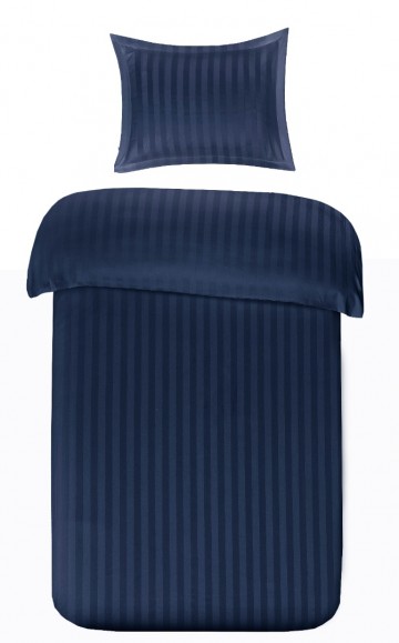 Uni satin navy single top view