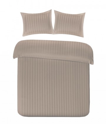 Uni satin taupe nieuw top view