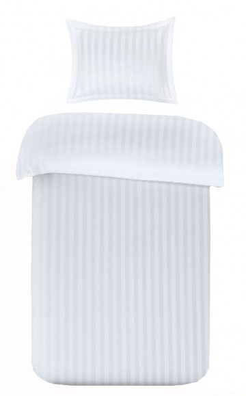 Uni satin wit single top view